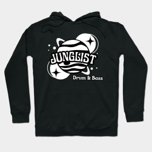 JUNGLIST  - Y2K Logo (White) Hoodie